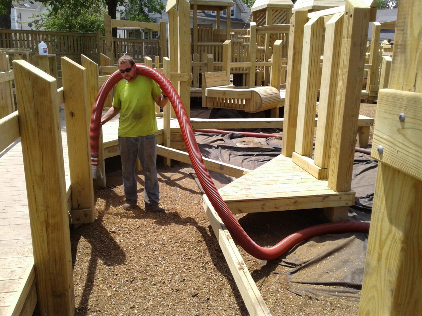 Building the playground