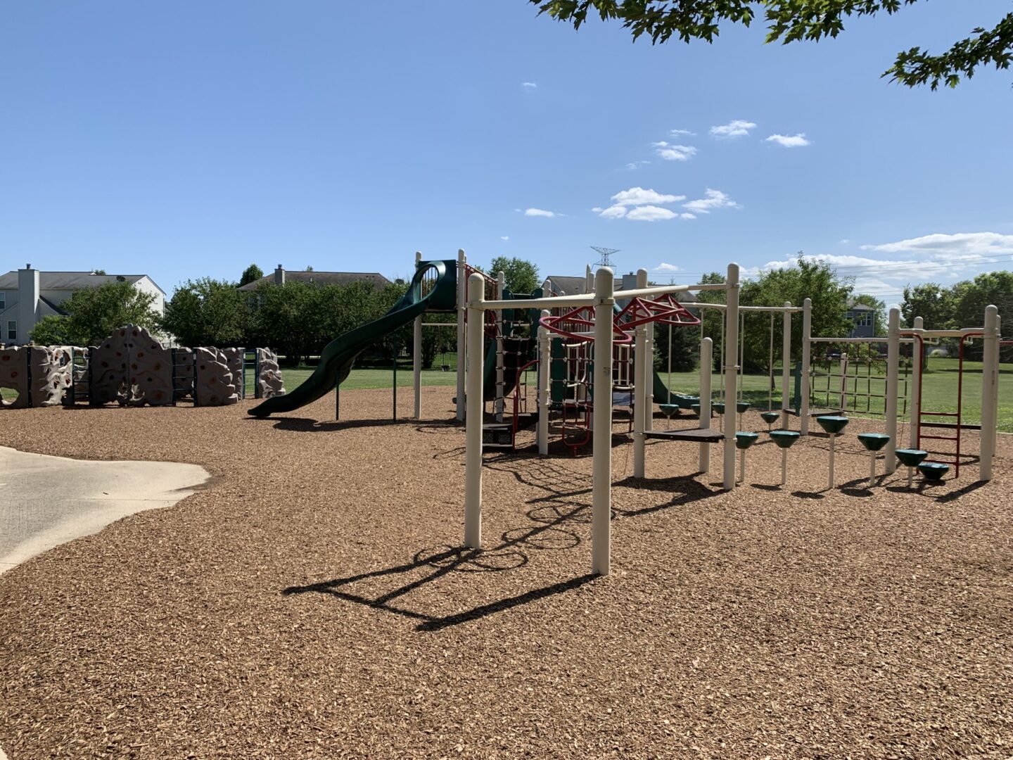 The playground on a good weather