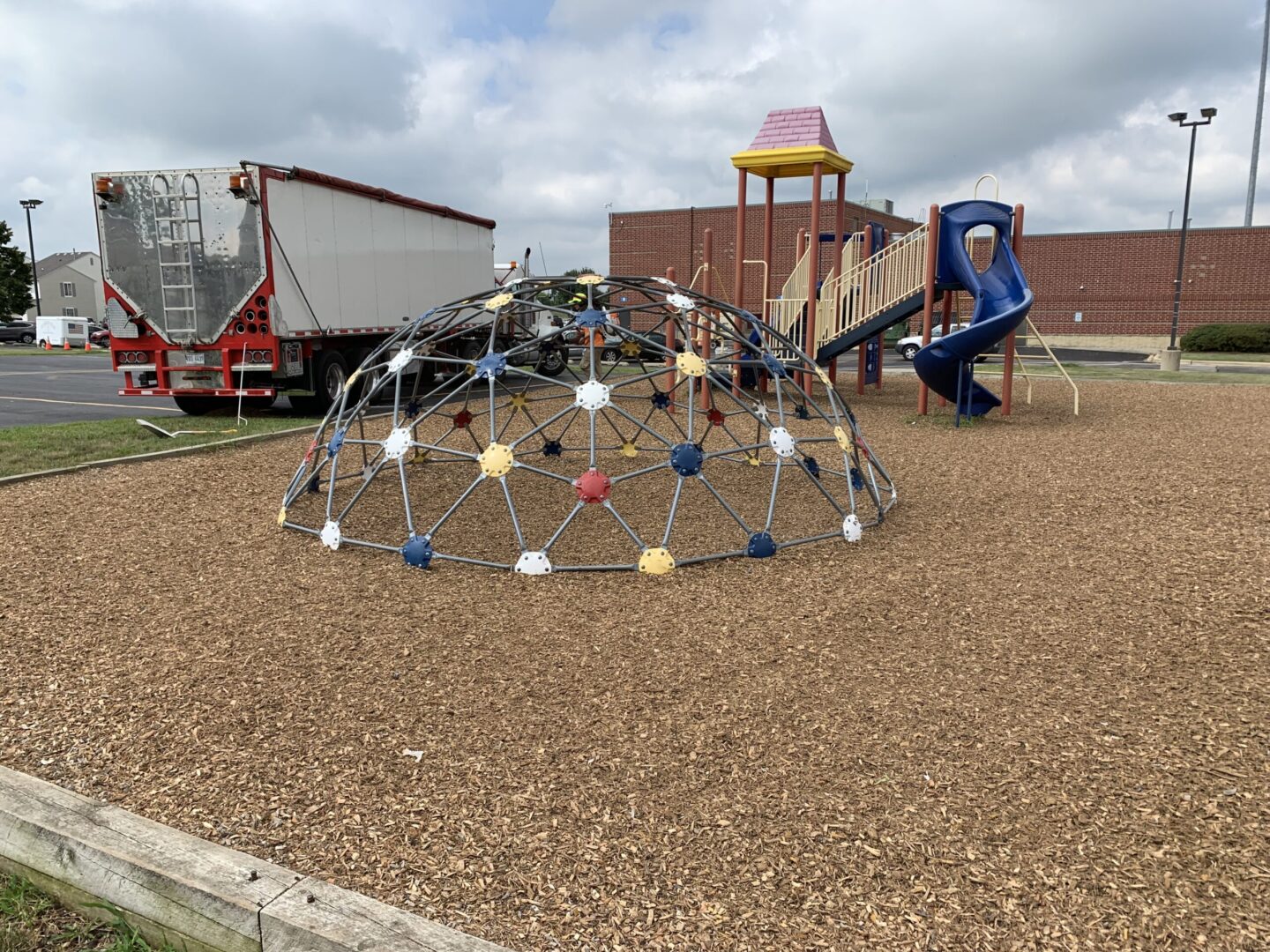 The playground’s amenities