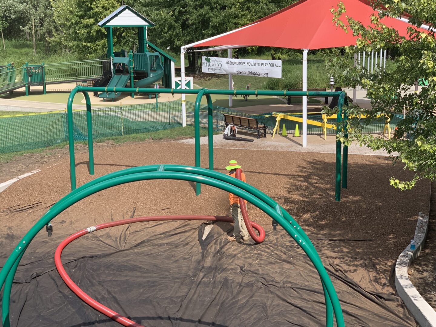 Maintenance of the play area