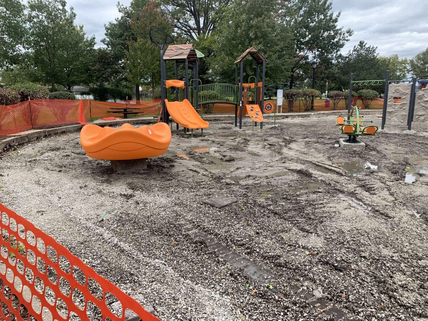 Caring for the playground