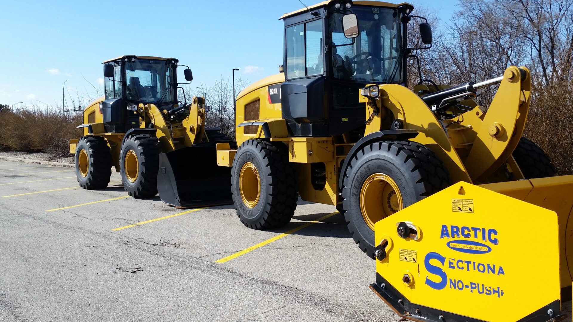 Construction machines used in carrying